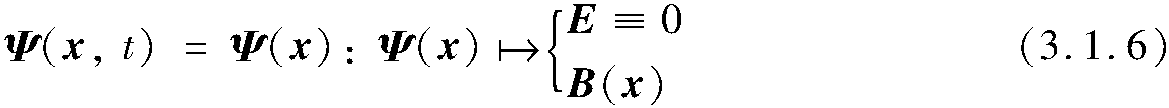 3.1.2 A reasonably supposed vector potential Ψ